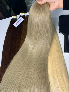 Extensions de cheveux en vrac Produit de vente chaude 2025 Blonde Couleur numéro 18 naturel droit 100% cheveux vietnamiens de haute qualité - Product Image 4