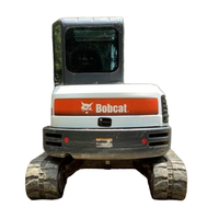 Excavatrice hydraulique E55 prête à l'emploi disponible pour exportation immédiate