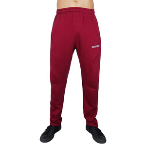 Pantalon droit pour homme en mélange de coton et de polyester de qualité supérieure, poches latérales profondes, pantalon décontracté confortable, taille élastique, léger, XS - Product Image 1