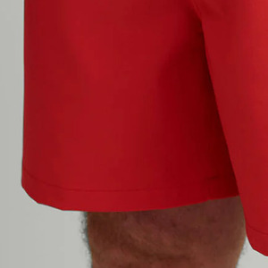 Shorts de sport pour homme, imprimé rouge, écologiques, à cordon de serrage, séchage rapide, respirants, avec poches, taille haute - Product Image 5