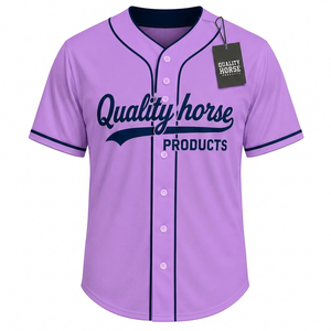 Nouveauté, maillot de baseball pour homme en polyester 100% imprimé par sublimation, personnalisable, vêtements de sport de haute qualité - Product Image 1