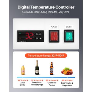 Frigorifero Verticale Commerciale per Bevande 35.3 Cu.Ft-2 con Porta in Vetro e Display - Product Image 4