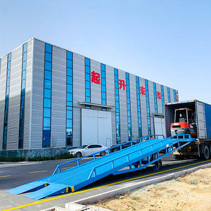 Konteyner Forklift Kamyonu için Depo Mobil Dock Rampası Hidrolik Yükleme Platformu - Product Image 2