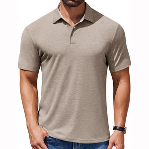 Custom Men's 100% Cotton Knitted <b>Polo</b> <b>Shirt</b> For Men Custom Breathable Lightweight Short Sleeve Solid Color <b>Polo</b> <b>Shirt</b> For Men - Product Image 4