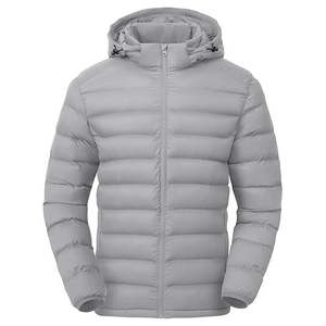 Custom Made Long <b>Thin</b> Front Hooded <b>Puffer</b> <b>Jacket</b> Summer Warm Trendy Fashion Waterproof Breathable Soft Filling Premium Quality - Product Image 1