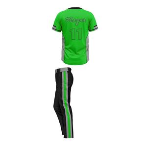 ชุดยูนิฟอร์มเบสบอลซอฟต์บอลสไตล์เฉพาะของผู้ขาย ผ้าระบายอากาศได้ดี ปรับแต่งได้ตามต้องการ บริการ OEM ออกแบบชุดยูนิฟอร์มเบสบอล - Product Image 3