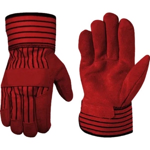 Gants de sécurité en cuir de vachette de qualité supérieure, doux, confortables, résistants, pour le travail, le jardinage et la protection des travailleurs - Product Image 4