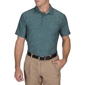 Wholesale High Quality <b>Button</b> Closure Breathable Casual Polo <b>Shirts</b> with Custom Logo Front <b>Half</b> Sleeve for Men Polo <b>Shirt</b> - Product Image 6