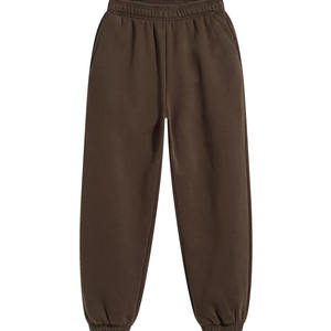 Pantalon de jogging décontracté et respirant en polyester élastique pour homme – Coupe droite ample, idéal pour l'hiver et le sport - Product Image 1