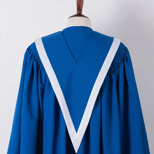 Túnica de Coro de Iglesia con Escote en V y Estola a Juego, Túnica de Coro Personalizada 2026 con Estola, Túnica de Coro Bordada OEM - Product Image 4