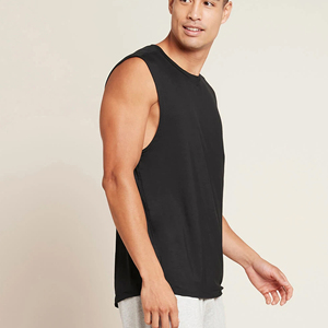 Camiseta sin mangas para hombre, camiseta de gimnasio, tela de algodón suave, transpirable, chaleco de verano, para entrenamiento, fitness, cómoda, estilo atlético y en oferta - Product Image 2