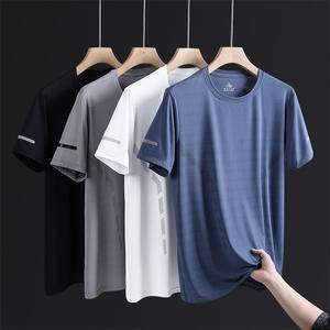 Camiseta Deportiva Blanca de Manga Corta para Hombre, Cuello Redondo, Corte Ajustado, Impresión por Transferencia de Calor, 100% Algodón, Absorbe la Humedad, Transpirable, Nombre del Equipo Personalizado - Product Image 2