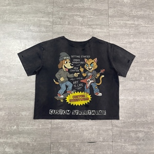 Camiseta para hombre, corte relajado, algodón teñido liso con color personalizado, adecuada para uso diario, textura suave, te mantiene fresco y cómodo. - Product Image 5