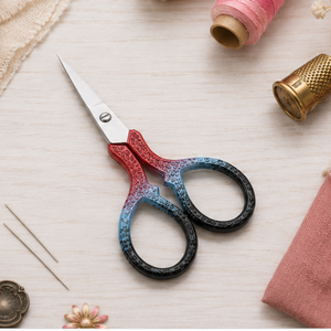 Ciseaux à broder professionnels en acier inoxydable vintage, lame droite tranchante, coupe-fil, petits ciseaux de couture pour travaux manuels - Product Image 2