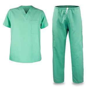Vente Flash - Tenues Médicales d'Hôpital pour Hommes - Ensembles de Blouses en Coton 100% Tissé Taille Unique avec Livraison Rapide - Product Image 2