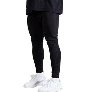 Ensemble de survêtement léger pour homme grande taille, haut et bas, en molleton de coton de haute qualité, avec fermeture éclair, manches longues, coupe ajustée, pour le fitness, OEM - Product Image 5