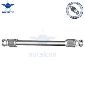 Adaptateur de transfert pour instruments de chirurgie plastique Sure Lock 4,5 cm / 1-3/4 po de longueur, diamètre 4 mm, en acier inoxydable, chirurgical médical - Product Image 4