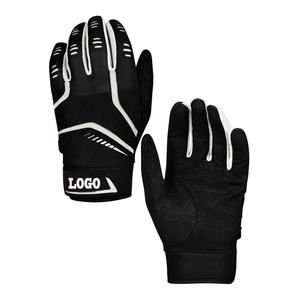 Guantes de Bateo de Béisbol Profesionales Coloridos, Diseñados con Palma de Cuero Vacuno 100%, Colores Personalizados con Logotipo, Cierre de Gancho y Bucle - Product Image 6