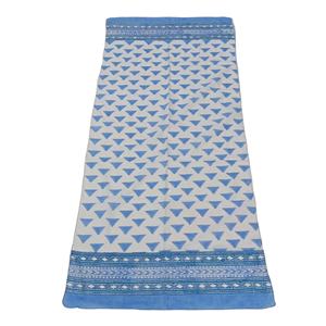 Bufanda de Diseño para Mujer, 100% Algodón, con Borde Jaipuri y Patrón Argyle, Ligera, Suave y Exclusiva para el Verano - Product Image 6
