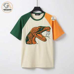 เสื้อโปโลผู้ชาย FAMU แบบสั่งทำพิเศษ ทรงปกติ คอโอ ผ้าเจอร์ซีย์ระบายอากาศได้ดี ป้องกันรอยยับ เป็นมิตรต่อสิ่งแวดล้อม สไตล์มหาวิทยาลัยกรีก ผลิตจากผ้าฝ้าย 100% - Product Image 1