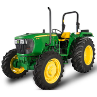 Tracteur agricole JD 5210 GearPro 50 CV 2100 tr/min 2 roues motrices Moteur JD PowerTech Réservoir de carburant 68L Capacité de levage 2000 Kgf Vert