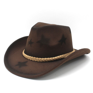 Chapeau de cowboy Western Travel, style export américain, en coton/soie/nylon, respirant, écologique, décontracté pour l'été, avec une coupe moderne - Product Image 6