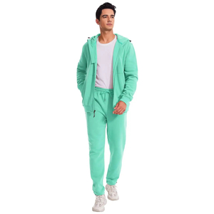 Survêtement personnalisé pour homme, à capuche, vêtements de sport d'hiver, léger, respirant, séchage rapide, fournisseur OEM - Product Image 4