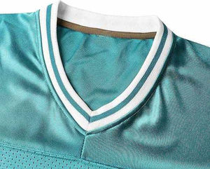 Maillot de football streetwear personnalisé avec impression par transfert thermique, broderie personnalisée, design en maille, maillot de supporter de l'équipe nationale, 100% coton - Product Image 6