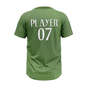 Uniformes de Béisbol Personalizables Unisex, 100% Poliéster, Transpirables, de Secado Rápido, Antibacterianos, Sublimados - Product Image 3