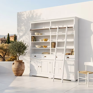 Adiloka - Mueble de Madera Ecológico y Duradero, Diseño Escandinavo, Acabado Natural, Mueble de Almacenamiento Multiusos para Sala de Estar - Product Image 4