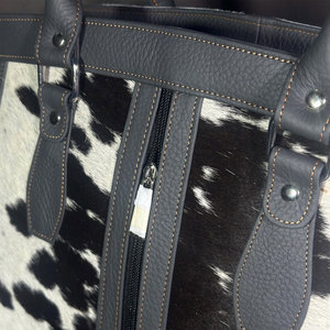 Sac à main en cuir véritable souple, couleur unie, taille haute, avec deux sangles, imperméable et respirant – Meilleur fournisseur en gros - Product Image 6