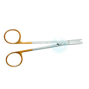 Tijeras de Sutura Recta para Uso Hospitalario con Hojas Afiladas de Acero Inoxidable - Product Image 3