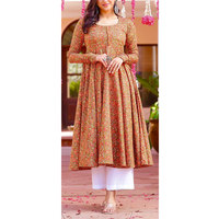 Robe longue imprimée pour femmes, imprimé floral tendance, coupe ample confortable, tissu doux, vêtements décontractés pour femmes