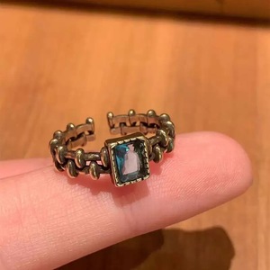 Винтажное антикварное регулируемое кольцо в стиле ретро бохо, эффектное украшение - Product Image 3
