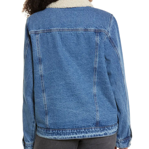 High Quality Casual Wear <b>Women</b> Denim <b>Jacket</b> Wholesale Price Custom Design And Colors <b>Women</b> Denim <b>Jackets</b> Wholesale 2026 - Product Image 2