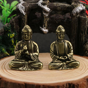 Premium Aluminum Casting Buddha Idol <b>Religious</b> Decorative Sculpture with Rust Resistant <b>Statue</b> for Home Office Hotel and Resort - Product Image 6