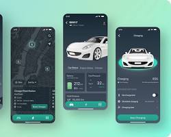 Application de recharge pour véhicules électriques : trouver des stations, planifier la recharge, payer en ligne et consulter l'historique des recharges. - Product Image 4