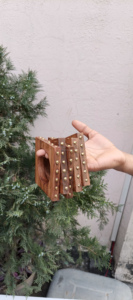 Minimalist Natural Wood Bangle <b>Bracelet</b> Handmade <b>Boho</b> Style Wooden Jewelry for Women Wholesale Manufacturer - Product Image 3