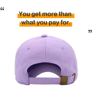 Gorra de Béisbol Lavanda de 6 Paneles, Sarga de Algodón, Ajustable con Cierre a Presión, Unisex, Casual, para Primavera y Verano - Product Image 2