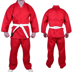 Conjunto de Uniforme de Karate Profesional, Mezcla de Algodón Resistente, Ajuste Cómodo, Ideal para Práctica y Entrenamiento de Artes Marciales - Product Image 1