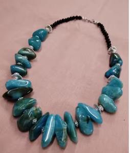 Collar de Cuentas Coloridas para Mujer, Joyería India de Resina Multicolor, Perlas, Pieza Destacada, Estilo Bohemio, para Aniversario, Fiesta, Emociones - Product Image 3