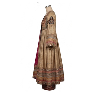 Vestido Afgano de Alta Calidad para Mujer, Diseño Modesto, Estilo Punjabi, Tribal Kuchi, Étnico, para Boda - Product Image 6