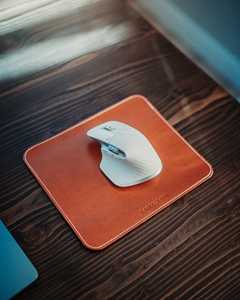 Modern Leather <b>Mouse</b> <b>Pad</b> Desk Mat Non Slip Office Gaming Mousepad Smooth Surface Durable Stylish LMP-0020 - Product Image 1