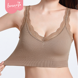 Sujetador Deportivo de Alta Calidad con Tirantes de Encaje, Push-Up, Transpirable, Tejido, Sin Varillas, Espalda en U, para Chicas Jóvenes y Adolescentes, Mujeres Delgadas y Esbeltas - Product Image 2