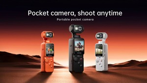 Caméra de poche Kalobee 4K Ultra HD avec écran tactile de 2,0 pouces, Wi-Fi, suivi de sujet IA, suivi de visage, grand angle 180° pour le sport - Product Image 1