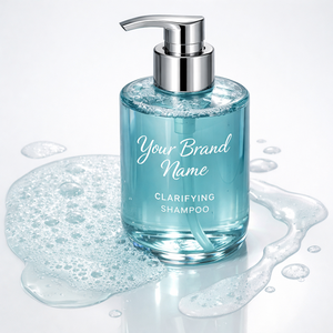 Champú Clarificante de Marca Privada OEM para Desintoxicación del Cabello y Cuidado del Cuero Cabelludo, Limpiador Capilar Purificante Profundo que Elimina Residuos, Grasa e Impurezas - Product Image 1