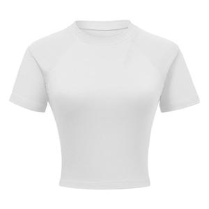 T-shirt court pour femme de qualité supérieure, Fournisseur mondial de mode, T-shirt court pour femme en gros, Fabricant de vêtements de haute qualité, T-shirt en coton - Product Image 5