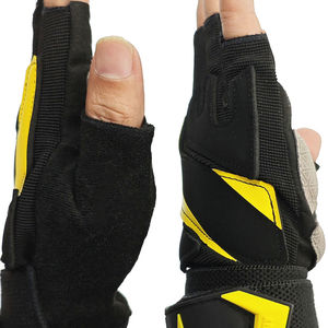 Gants de musculation en cuir PU personnalisables à demi-doigts pour la boxe et l'extérieur - Antidérapants, imperméables, pour la salle de sport et l'entraînement physique - Product Image 3
