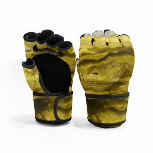 Équipement d'entraînement MMA : Gants de sparring sans doigts pour la boxe et le grappling, antidérapants, absorbant les chocs, personnalisables OEM - Product Image 6