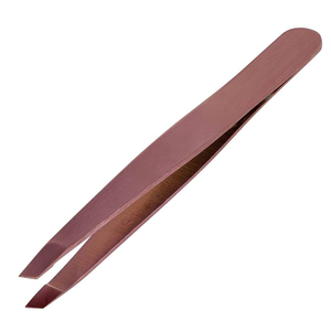 Pinzas profesionales para cejas de último diseño con agarre perfecto, hechas con acero inoxidable de alta calidad. - Product Image 1